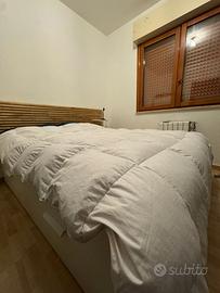 Letto matrimoniale con materasso