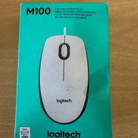 Mouse Logitech M100 con cavo standard