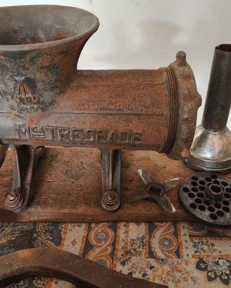 Tritacarne Tre Spade 22 vintage