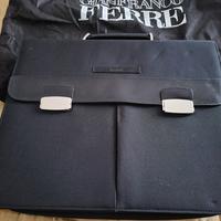 borsa ufficio porta laptop gianfranco ferre'