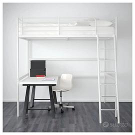 Letto a soppalco 1 piazza e mezza IKEA TROMSÖ