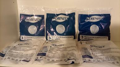 Mutandine elasticizzate a rete per incontinenza