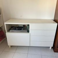 Mobile TV con cassettiera