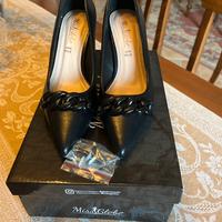 Scarpa Miss Globo Black vera pelle taglia 37