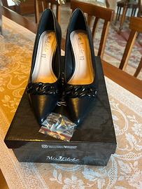 Scarpa Miss Globo Black vera pelle taglia 37