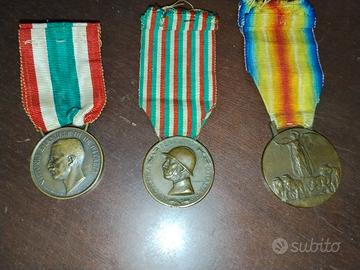 Medaglie prima guerra mondiale