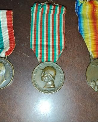 Medaglie prima guerra mondiale