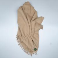 Coperta John Morrison 100% Camelhair Beige Plaid
