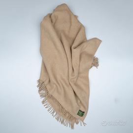 Coperta John Morrison 100% Camelhair Beige Plaid