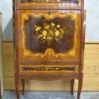 Mobile bar intarsiato anni 60