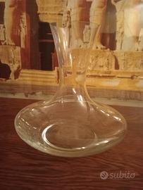 decanter vino in vetro 