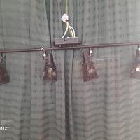 lampadario 4 luci per veranda vintage