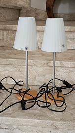 2 lampade da comodino IKEA Nuovissime