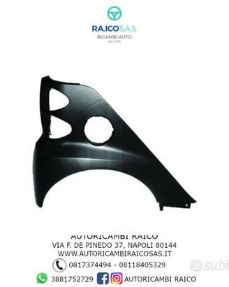 Parafango Posteriore Smart 451 dal 2007