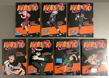 Alcuni DVD della Serie NARUTO
