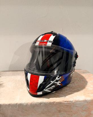 Casco moto teschio ragazzino S-line