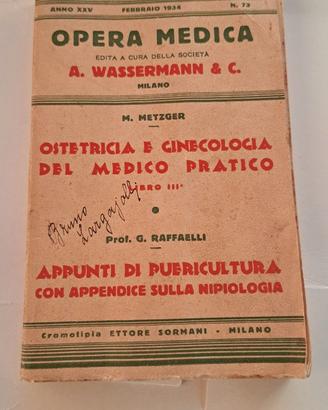 Opera Medica Ostetricia/Ginecologia A.Wasserman