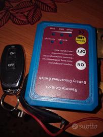 staccabatteria elettronico con 2 telecomandi 