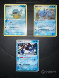 Lotto Pokemon Rosso Fuoco/Verde Foglia