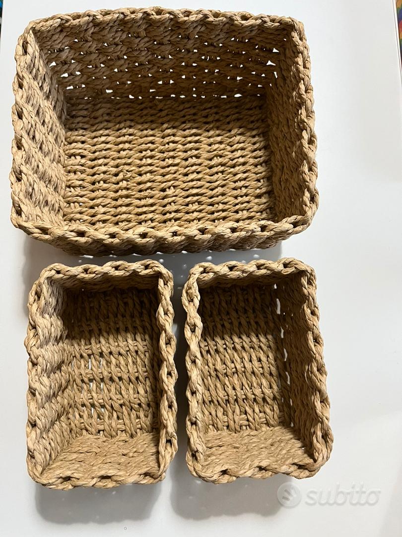 60 Cestini Mini In Trucioli Legno - Intrecciati A Mano, 6x5x6 Cm, Per Decorazione E Caramelle - Foto 11