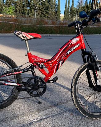 Bici MTB ragazzo 20” full suspension