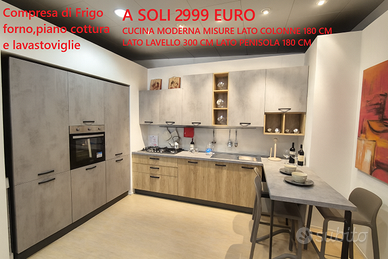 cucina nuova sotto costo completa di elettrodomest