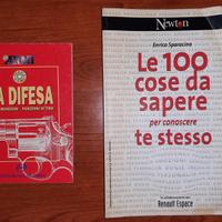 DUE LIBRICINI: ARMI DA DIFESA+100 DA SAPERE PER CO