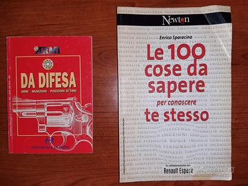 DUE LIBRICINI: ARMI DA DIFESA+100 DA SAPERE PER CO