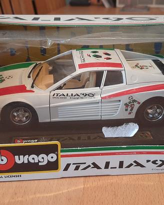 Modellino Ferrari Testarossa Vintage mondiali Ital
