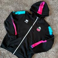 Felpa sportiva Erreà originale con zip - M