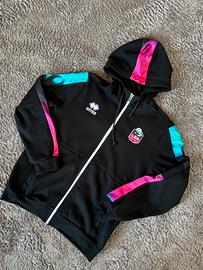 Felpa sportiva Erreà originale con zip - M