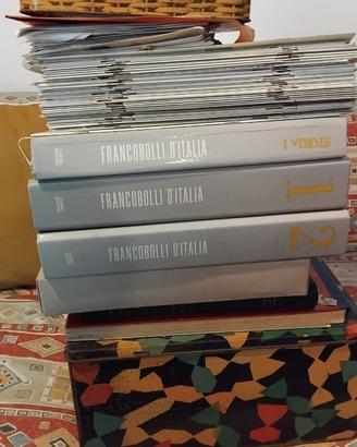 Collezione francobolli dal 1902 al 1988 e Monete