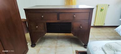 scrivania in noce inizio '900