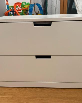 cassettiera con 2 cassetti  IKEA NORDLI