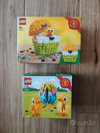 Set lego di Pasqua 40371 + 40527 nuovi