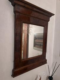 Specchio rettangolare antico