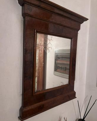 Specchio rettangolare antico