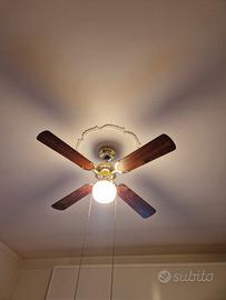 lampadario ventilatore soffitto