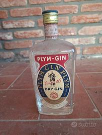 bottiglia vintage Plym Gin