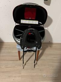 Bauletto 58 givi completo di piastra più staffe