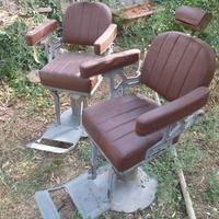 Poltrone da barbiere Vintage