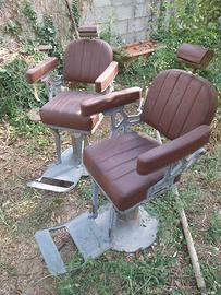 Poltrone da barbiere Vintage