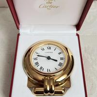 Cartier Sveglia pendulette Colisée Placcata Oro