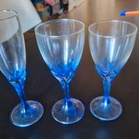 set bicchieri Bormioli anni 70