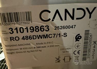 Lavatrice Candy nuova