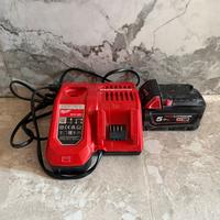 Batteria e caricatore milwaukee