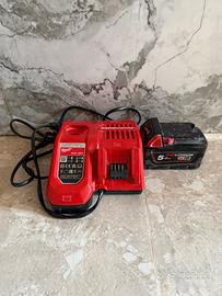 Batteria e caricatore milwaukee