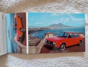 ALFA ROMEO Cartoline Alfa Sud vintage anni 70