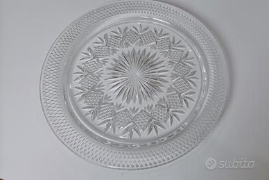 piatto in cristallo Fontenay