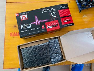 Scheda video RADEON RX580 8gb saphire pulse